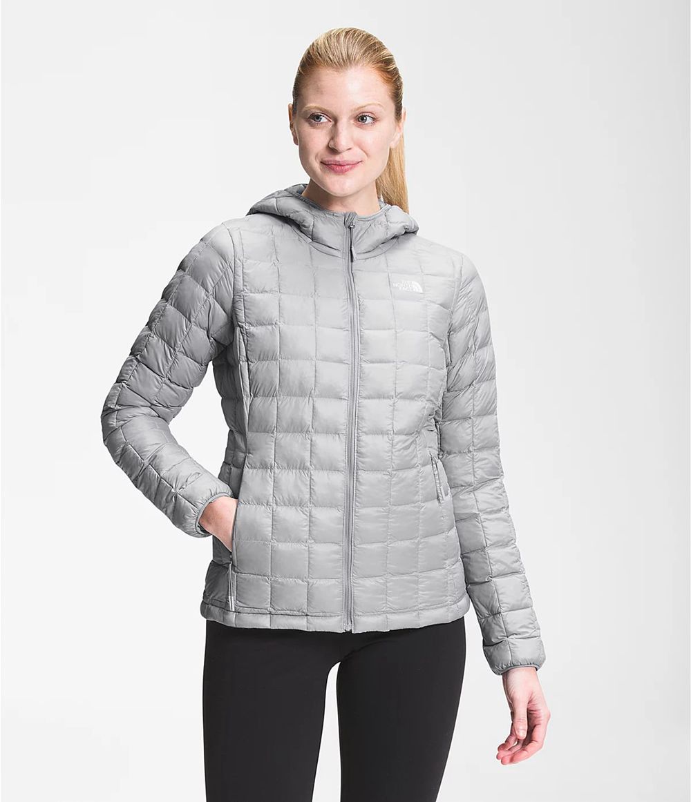 The North Face Thermoball Eco Kapuzenpullover Damen - Grau CH-853GZOZ